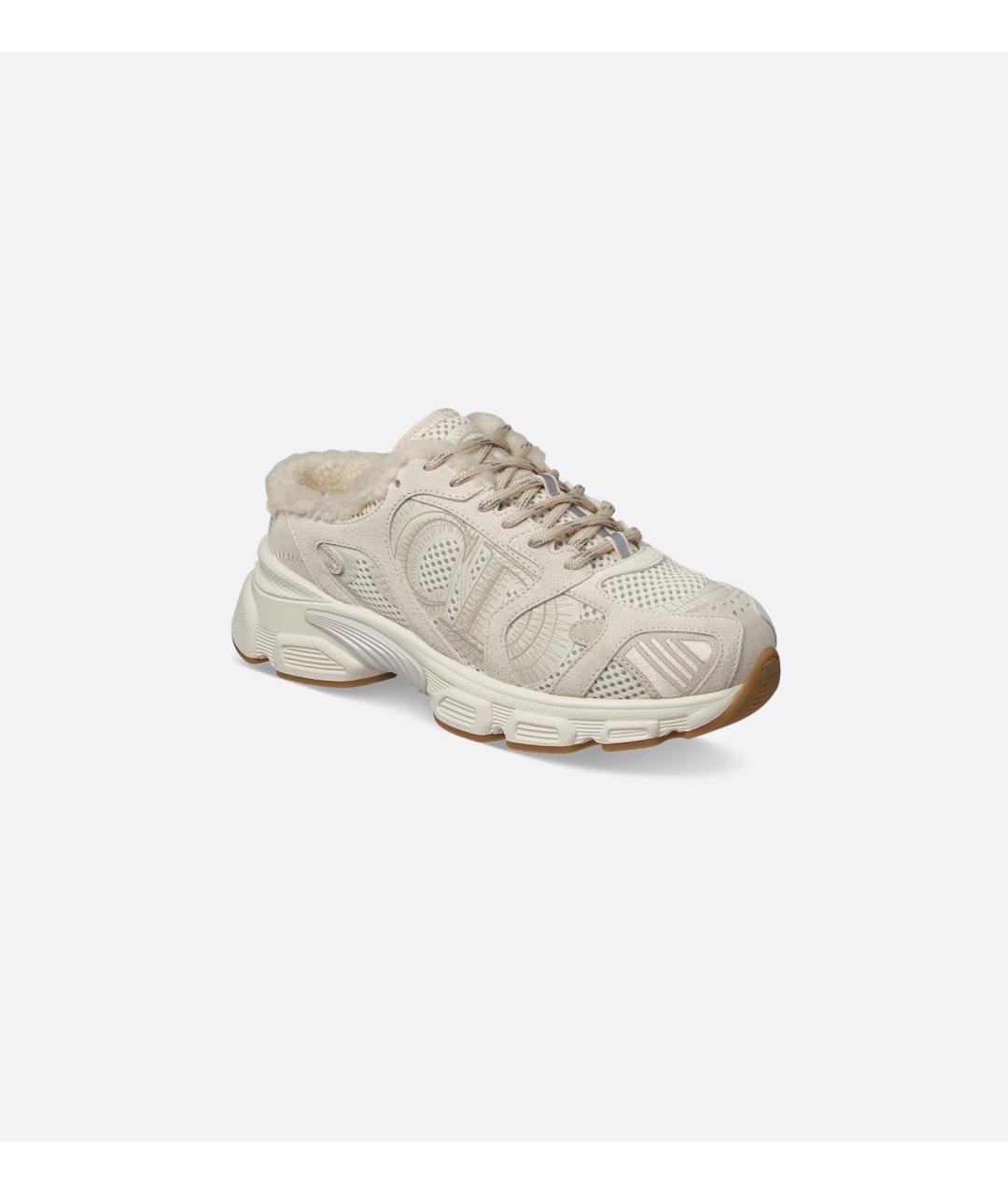 CHRISTIAN DIOR Белые кожаные кроссовки, фото 2