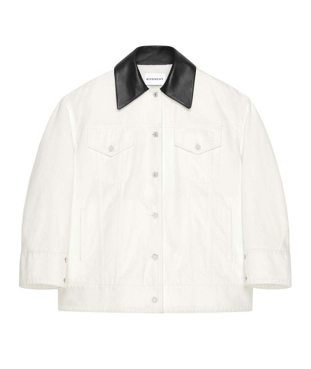 GIVENCHY Белая хлопковая куртка, фото 1