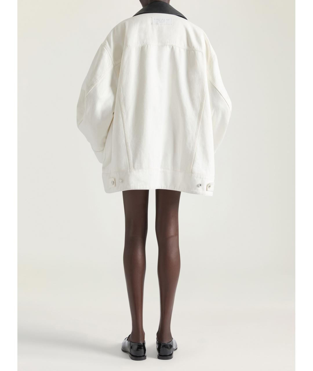 GIVENCHY Белая хлопковая куртка, фото 3