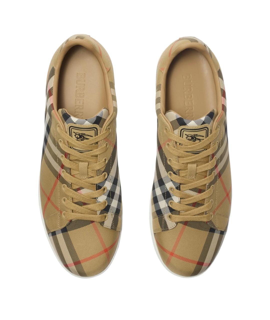 BURBERRY Мульти низкие кроссовки / кеды, фото 4