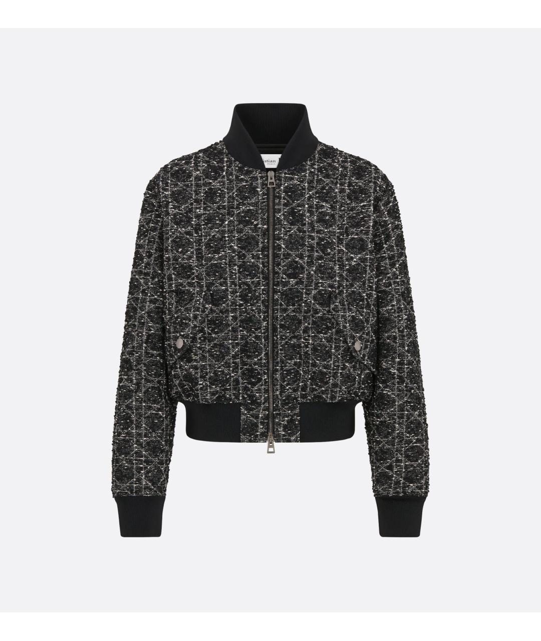 CHRISTIAN DIOR Черная хлопковая куртка, фото 3