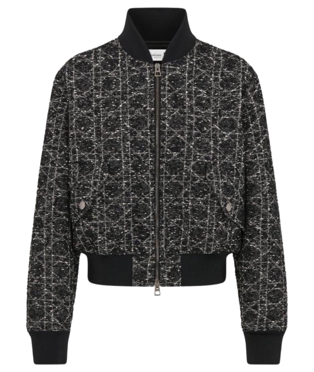 CHRISTIAN DIOR Черная хлопковая куртка, фото 1