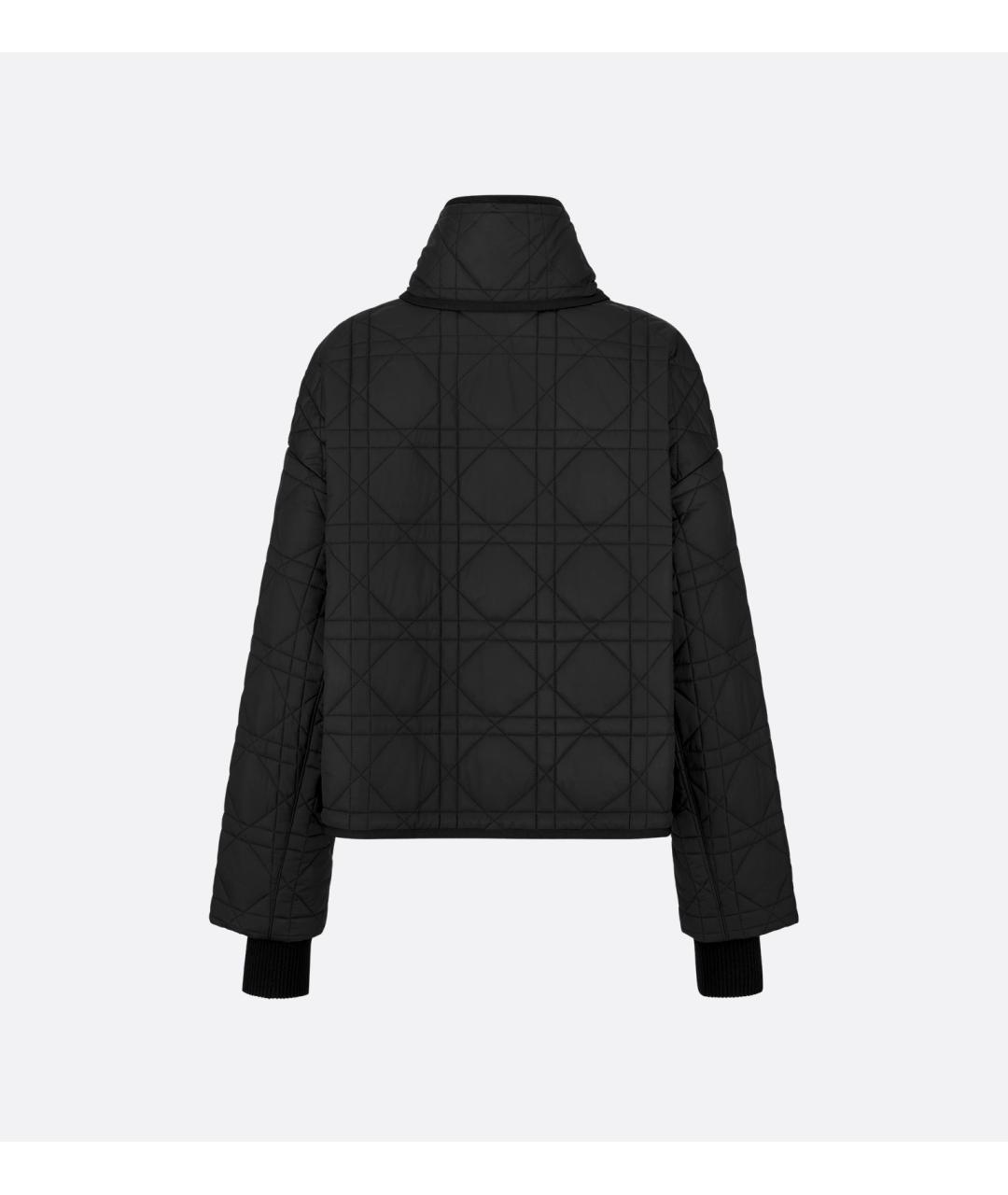 CHRISTIAN DIOR Черная полиэстеровая куртка, фото 2