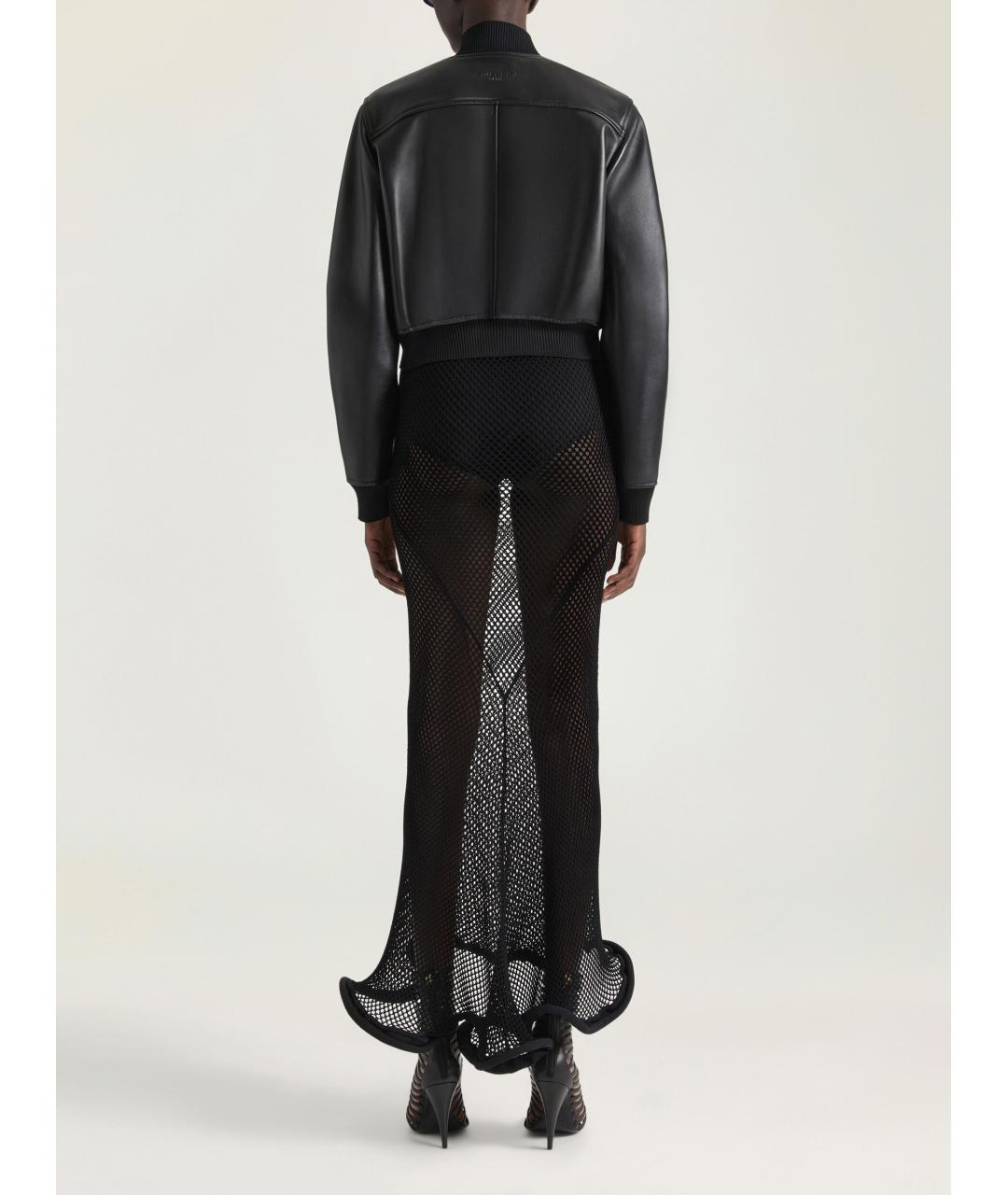 GIVENCHY Черная кожаная куртка, фото 3