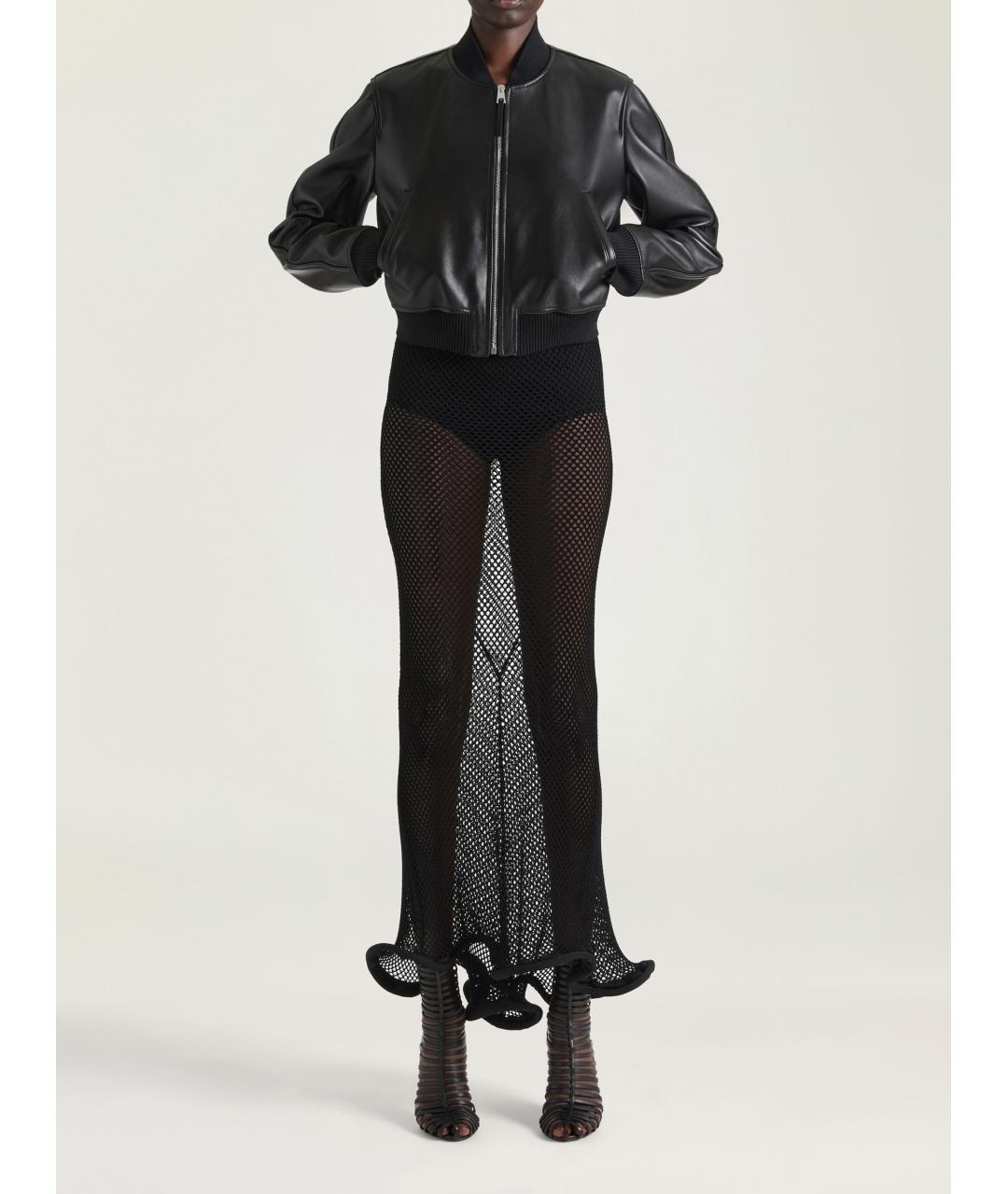 GIVENCHY Черная кожаная куртка, фото 2