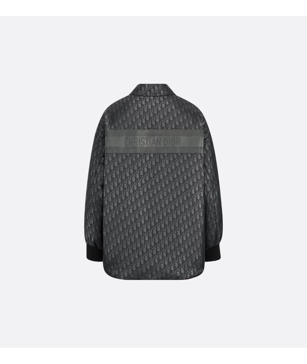 CHRISTIAN DIOR Черная полиэстеровая куртка, фото 2