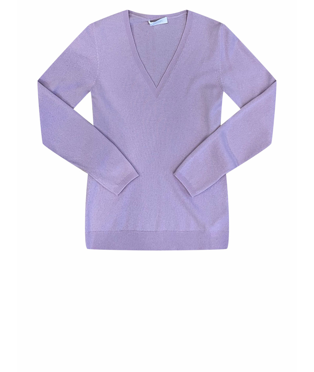 CRUCIANI Фиолетовый кашемировый джемпер / свитер, фото 1
