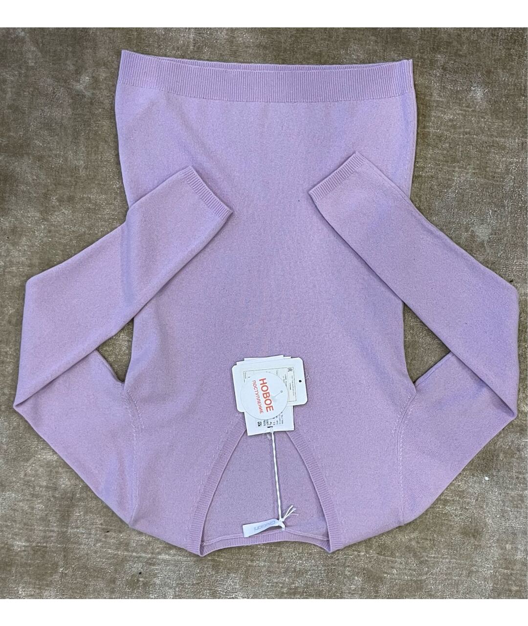CRUCIANI Фиолетовый кашемировый джемпер / свитер, фото 3