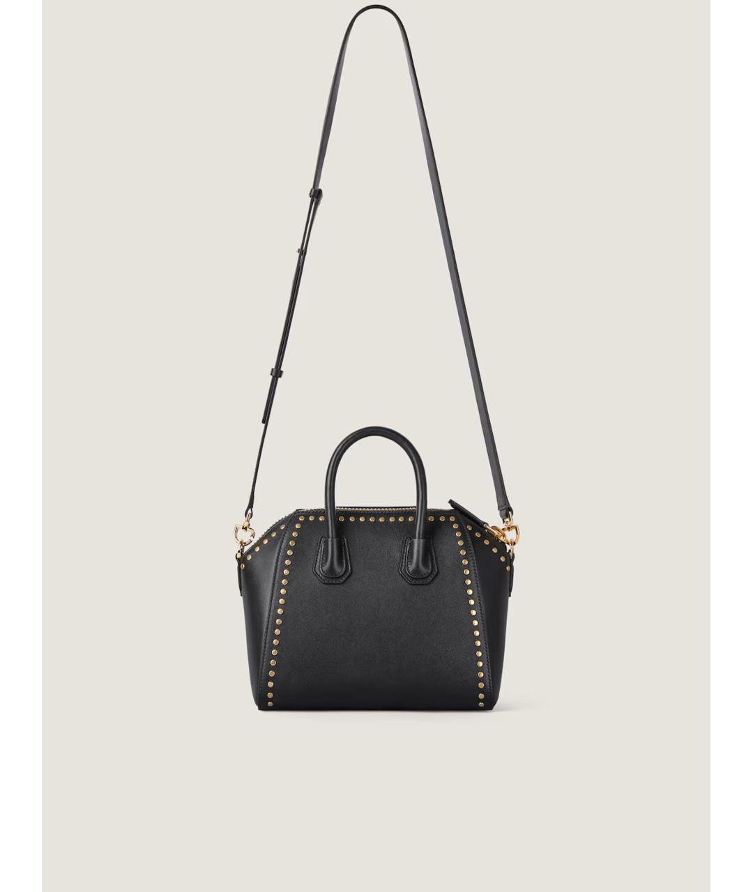 GIVENCHY Черная кожаная сумка тоут, фото 3