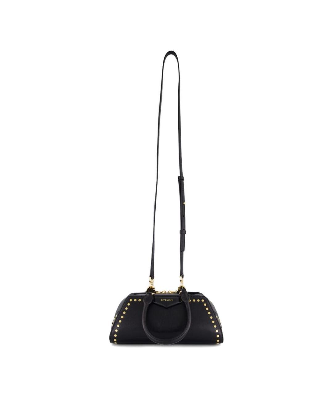 GIVENCHY Черная кожаная сумка тоут, фото 4
