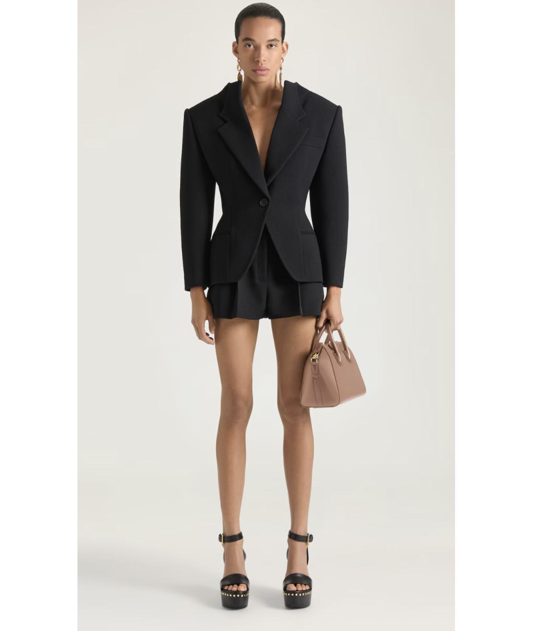 GIVENCHY Розовая кожаная сумка тоут, фото 3