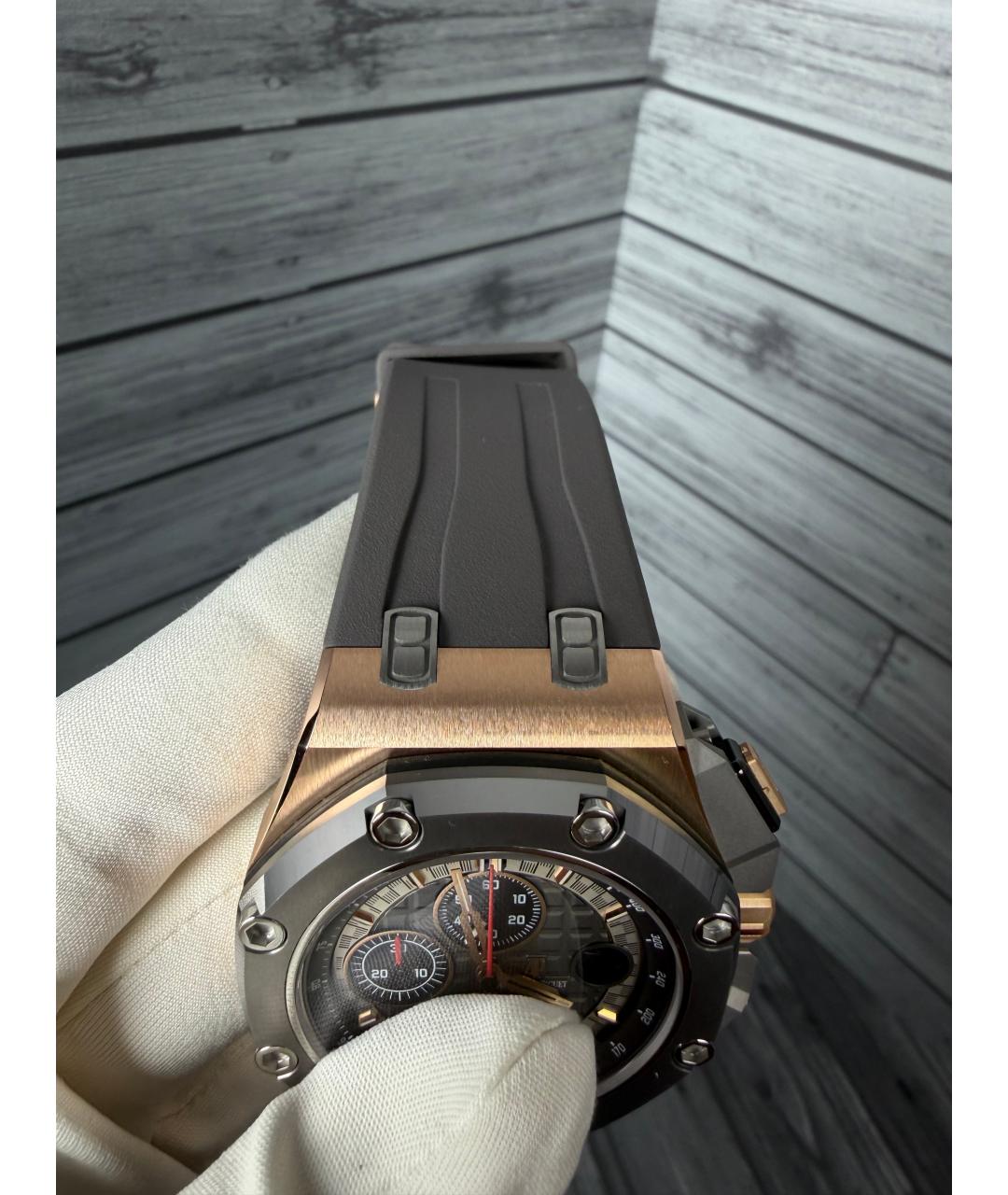 Audemars Piguet Серые часы из розового золота, фото 7