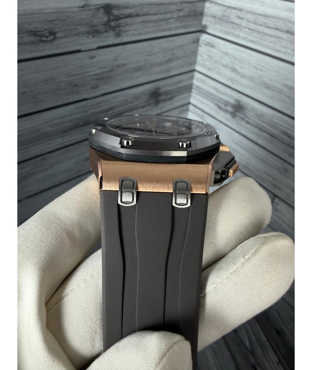 Audemars Piguet Серые часы из розового золота, фото 6