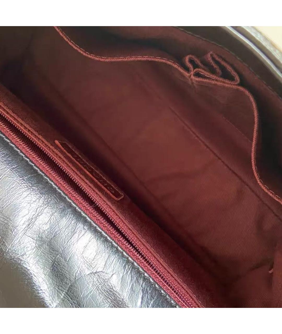 CHANEL Черная кожаная сумка через плечо, фото 8