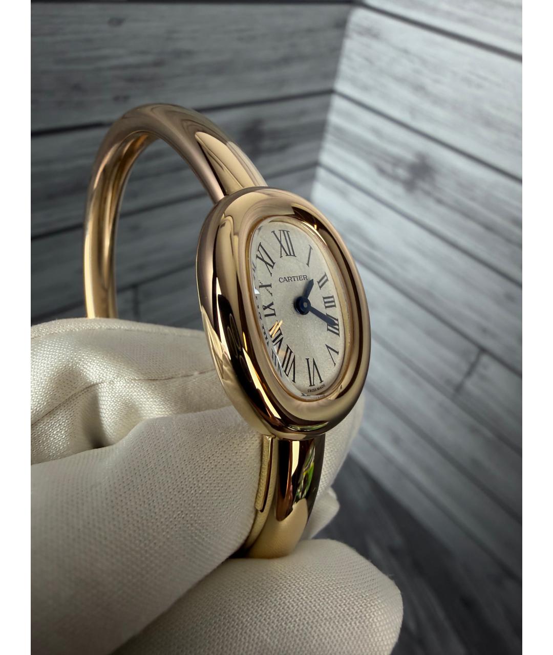 CARTIER Золотые часы из желтого золота, фото 4