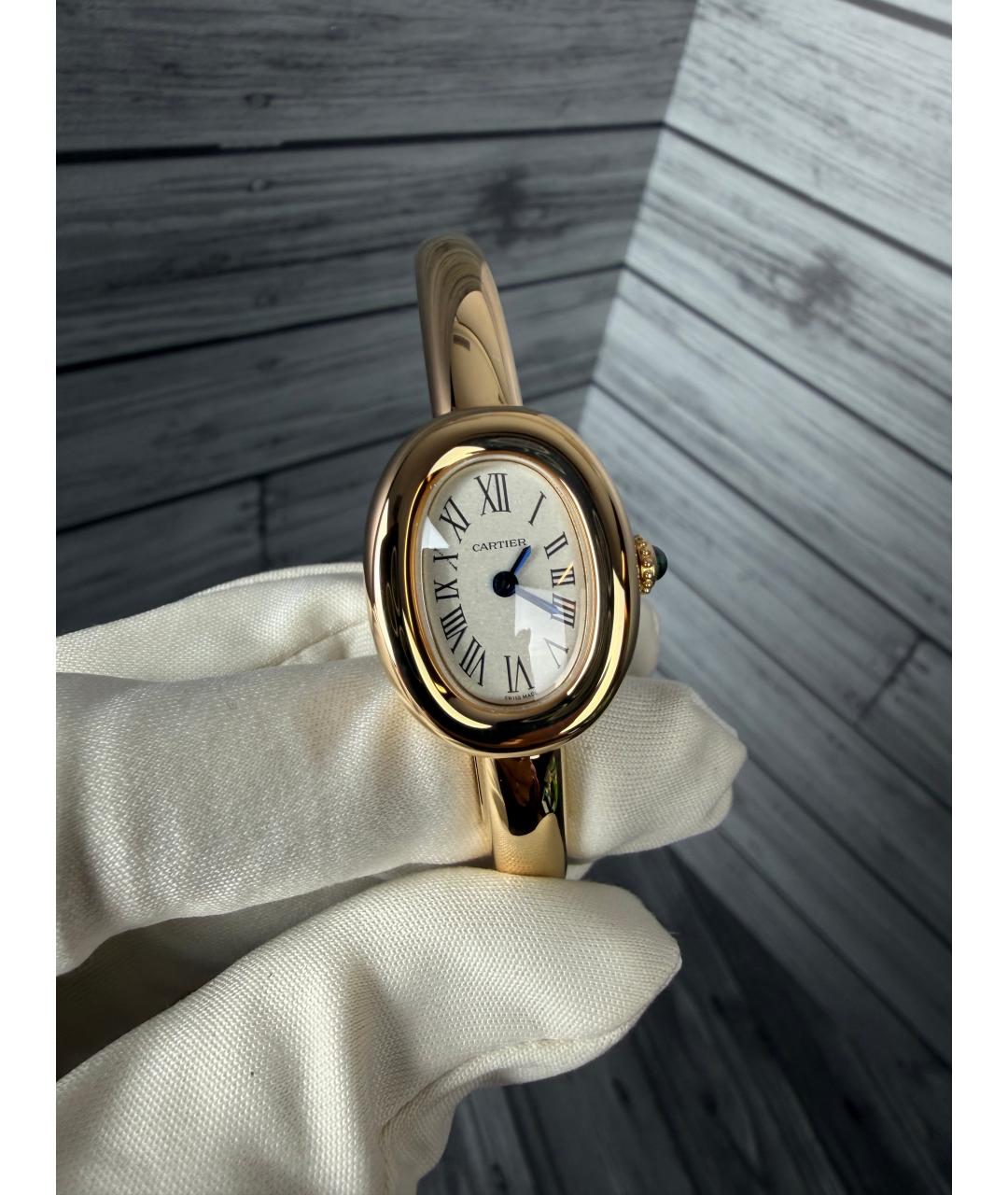 CARTIER Золотые часы из желтого золота, фото 2