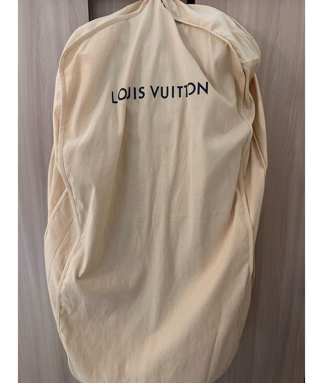 LOUIS VUITTON Черное шерстяное пальто, фото 5