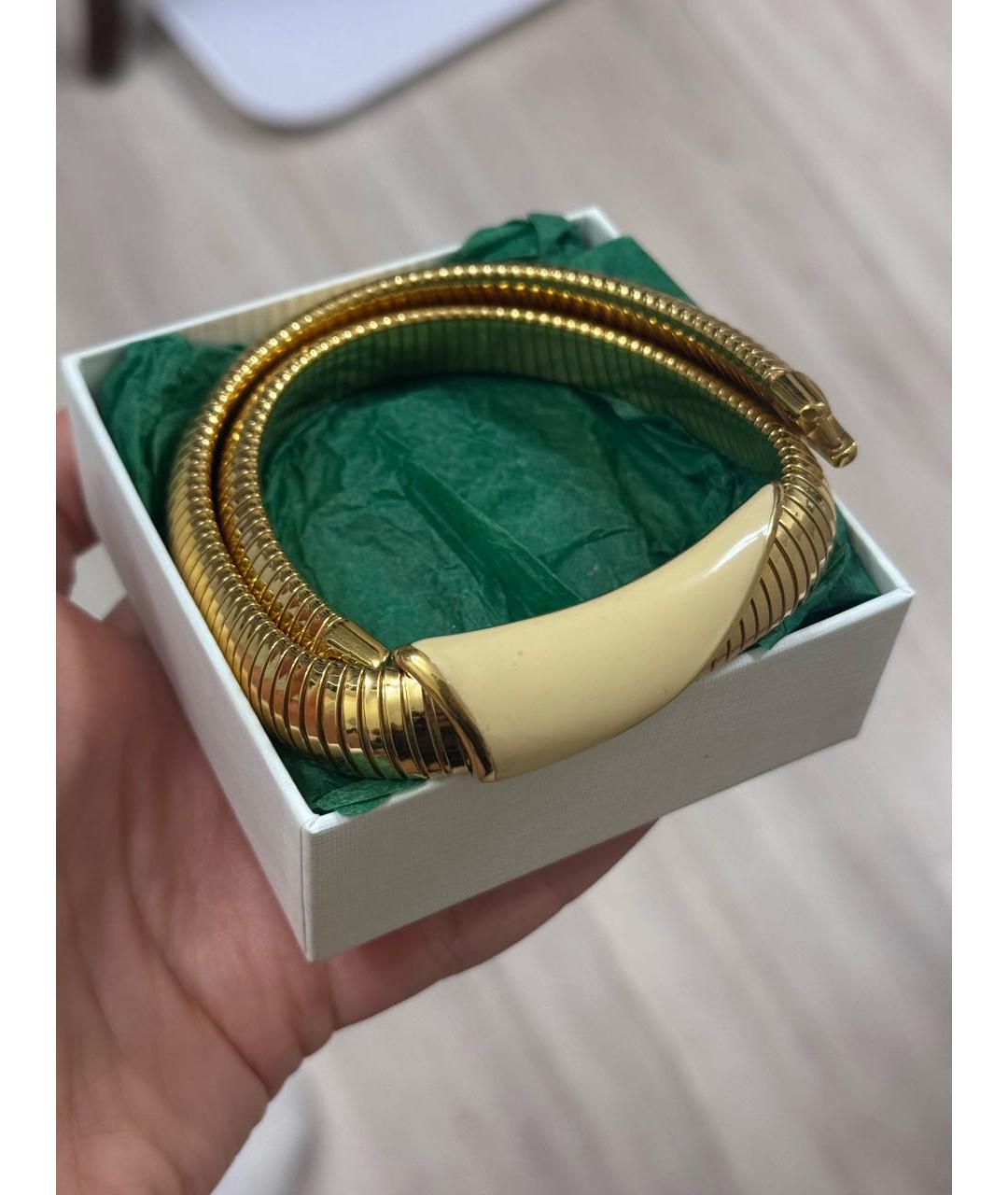 MONET Золотое позолоченное колье, фото 2