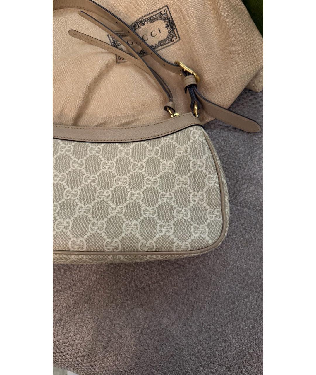 GUCCI Бежевая сумка через плечо, фото 5