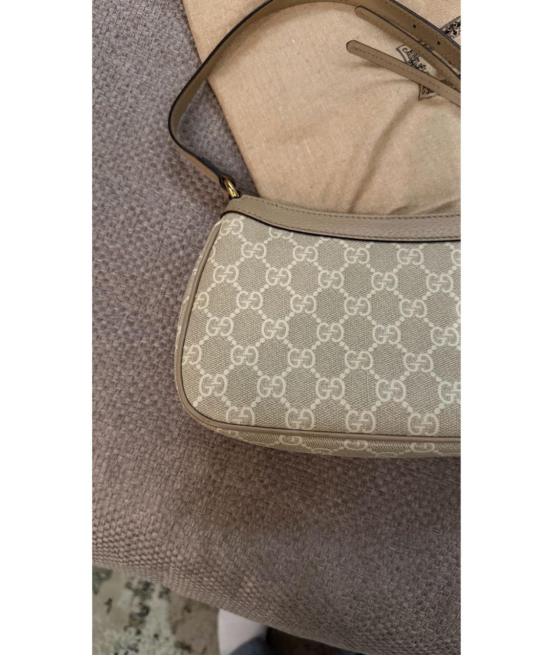 GUCCI Бежевая сумка через плечо, фото 4