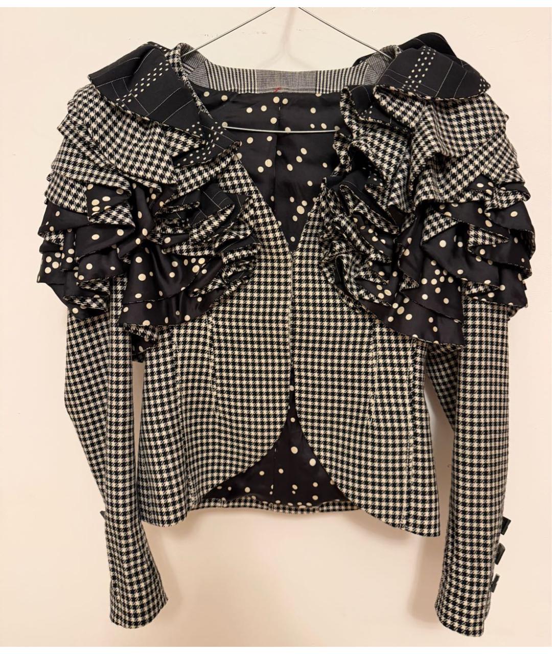 KENZO Мульти шерстяной жакет/пиджак, фото 7