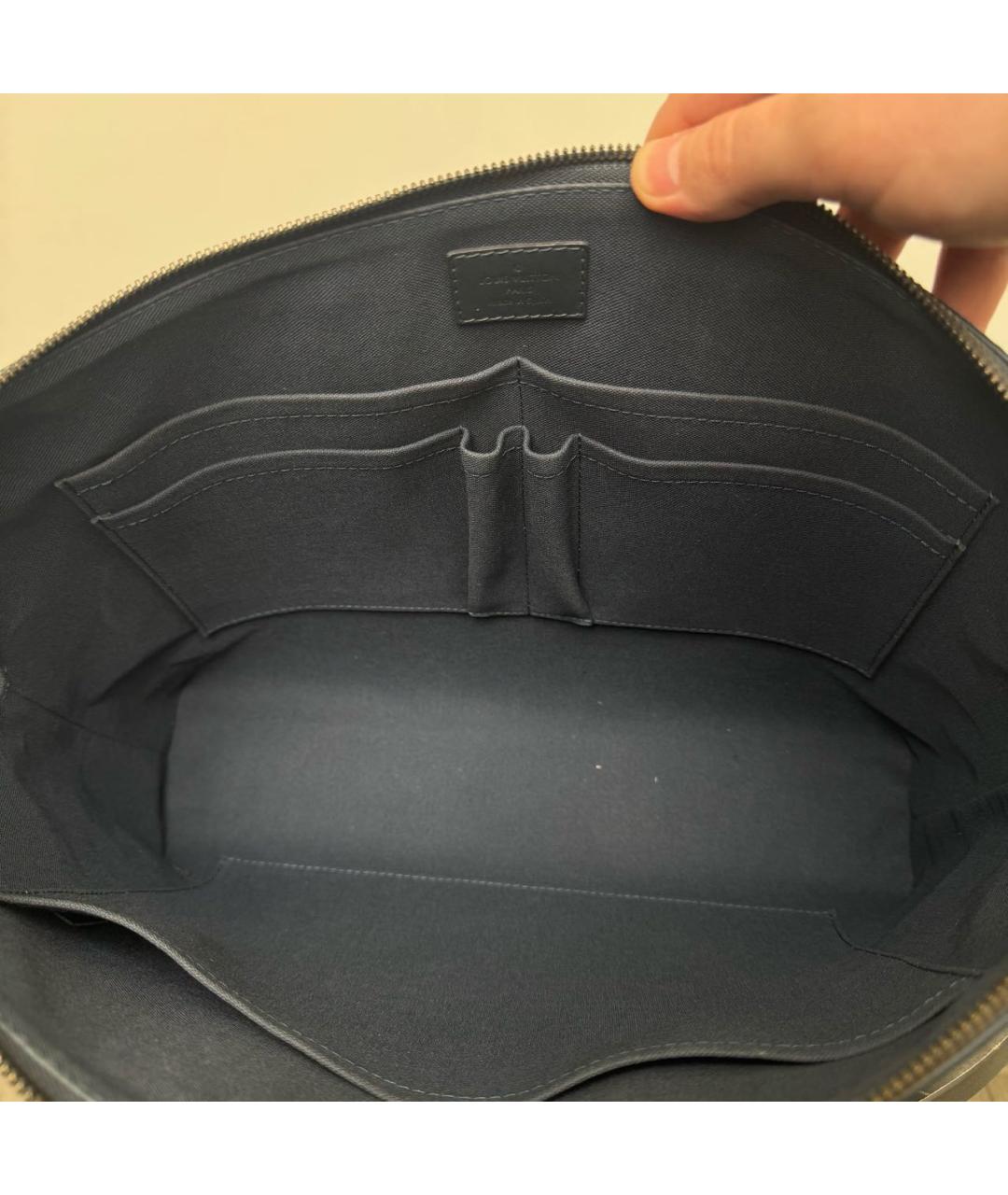 LOUIS VUITTON Кожаный портфель, фото 7