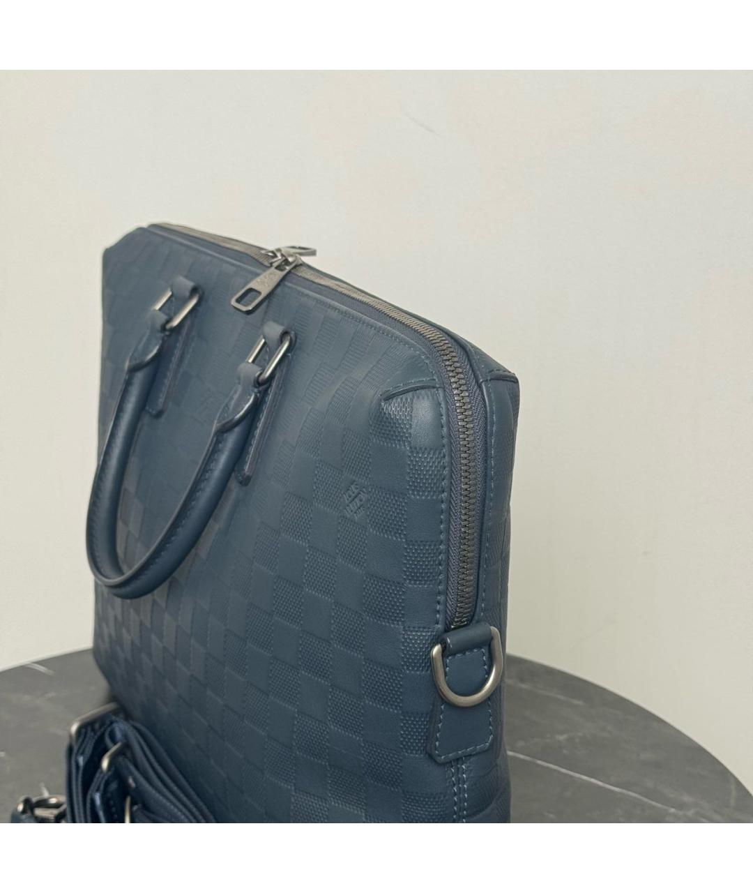 LOUIS VUITTON Кожаный портфель, фото 2