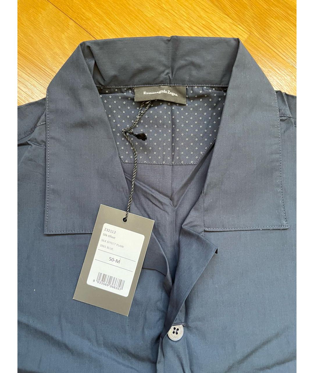 ERMENEGILDO ZEGNA XXX Темно-синяя пижама, фото 4