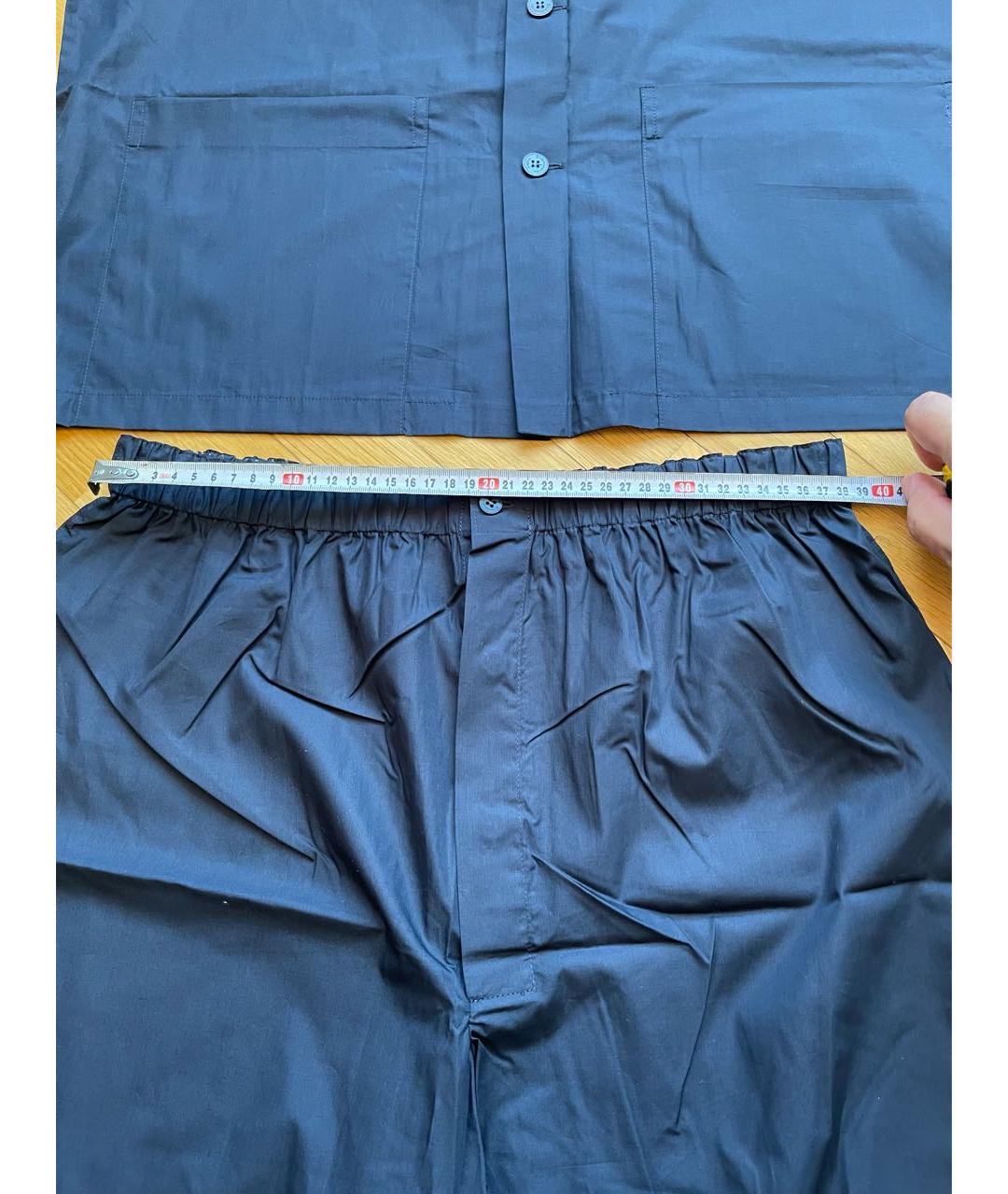 ERMENEGILDO ZEGNA XXX Темно-синяя пижама, фото 5