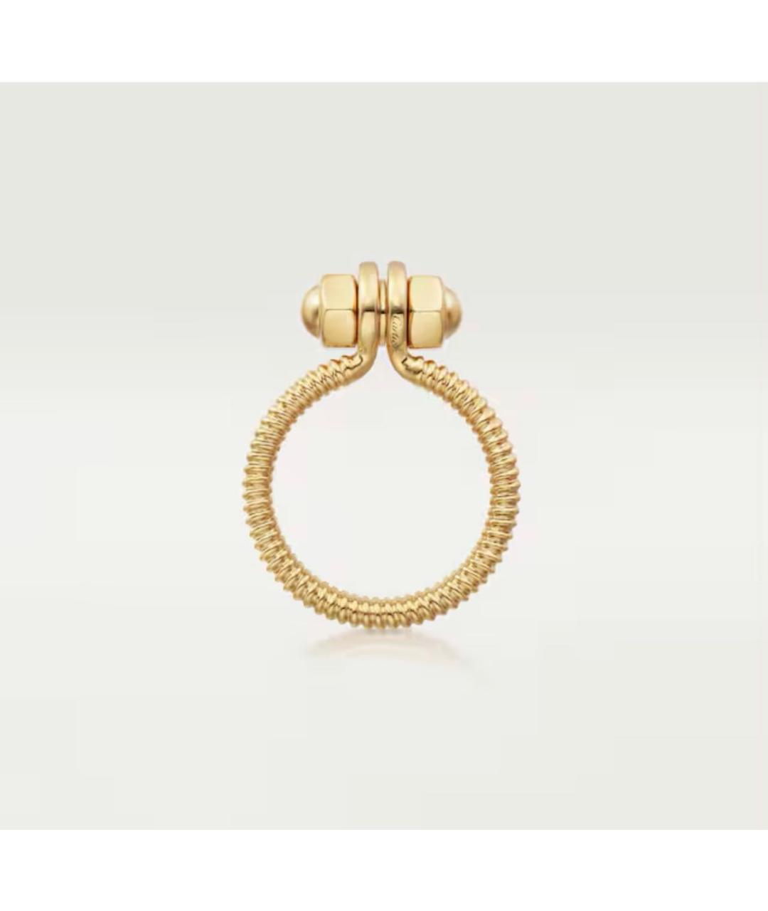 CARTIER Желтое кольцо из желтого золота, фото 2