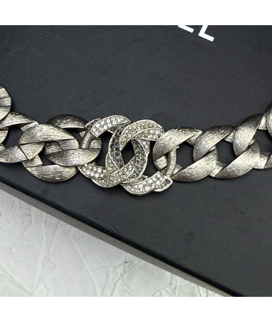 CHANEL Серебрянный чокер, фото 5