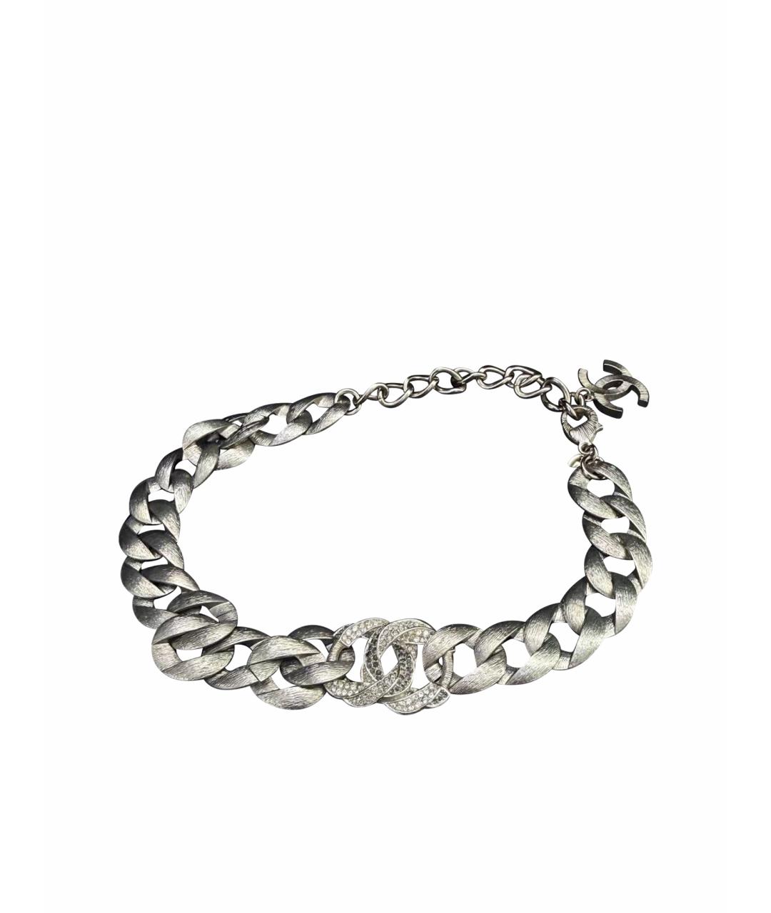CHANEL Серебрянный чокер, фото 1
