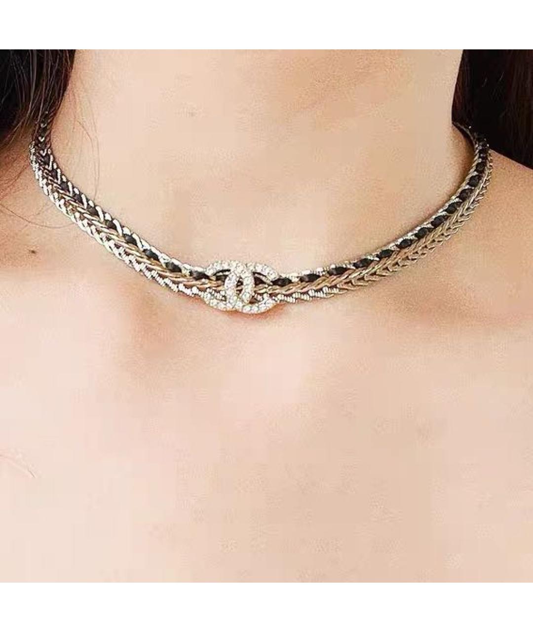 CHANEL Золотой чокер, фото 6