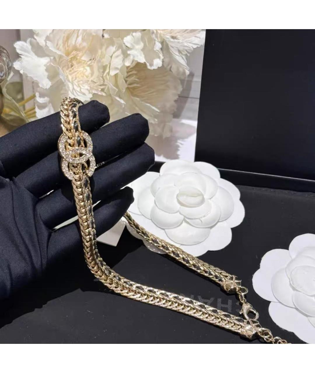 CHANEL Золотой чокер, фото 4