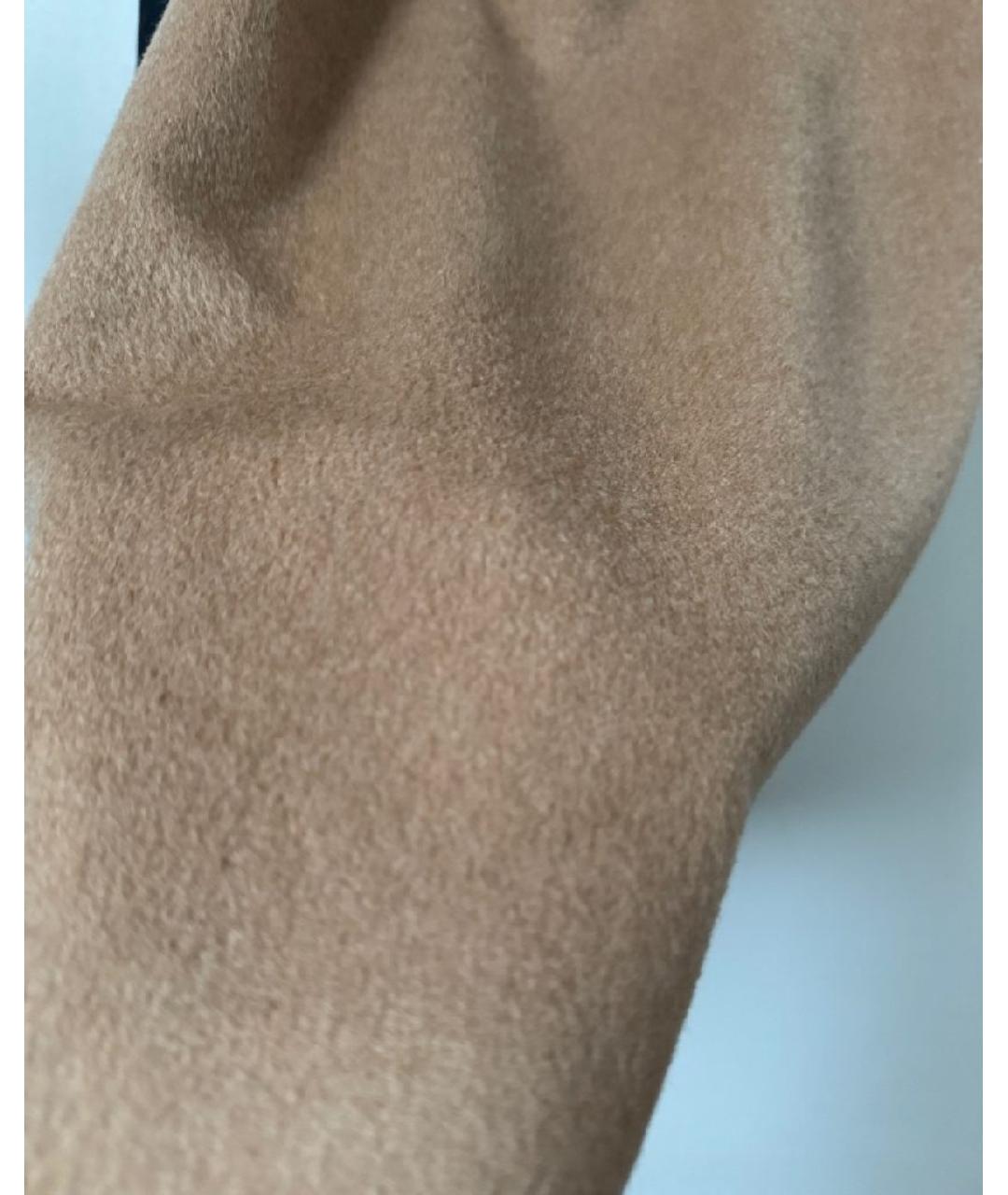 RALPH LAUREN Бежевое шерстяное повседневное платье, фото 3