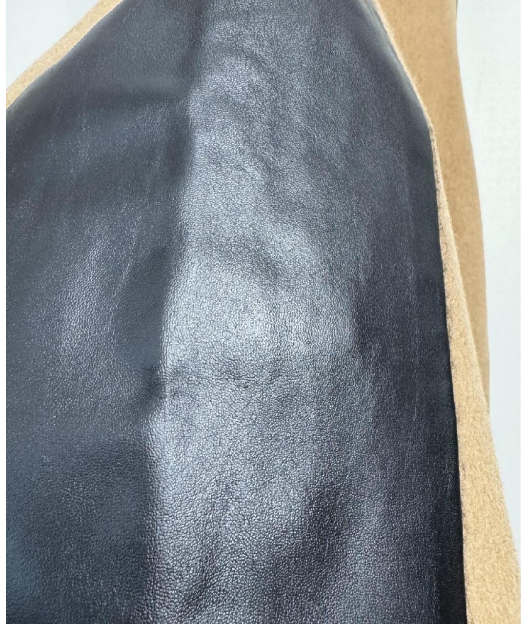 RALPH LAUREN Бежевое шерстяное повседневное платье, фото 6