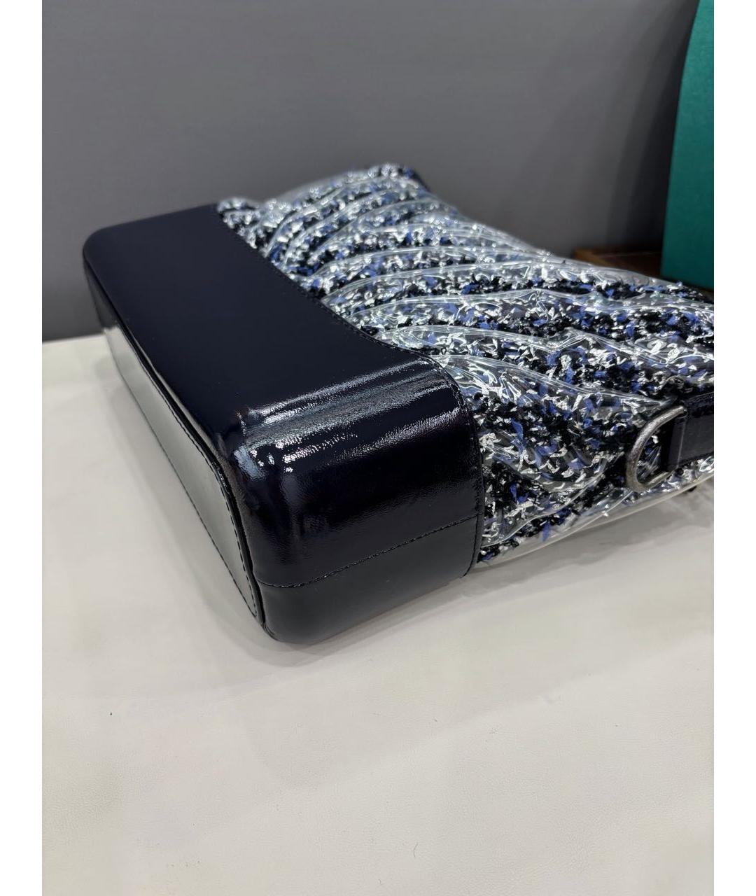 CHANEL Темно-синяя сумка через плечо, фото 7