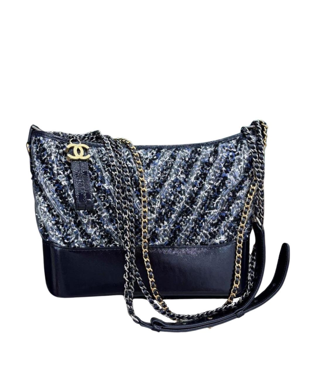 CHANEL Темно-синяя сумка через плечо, фото 1