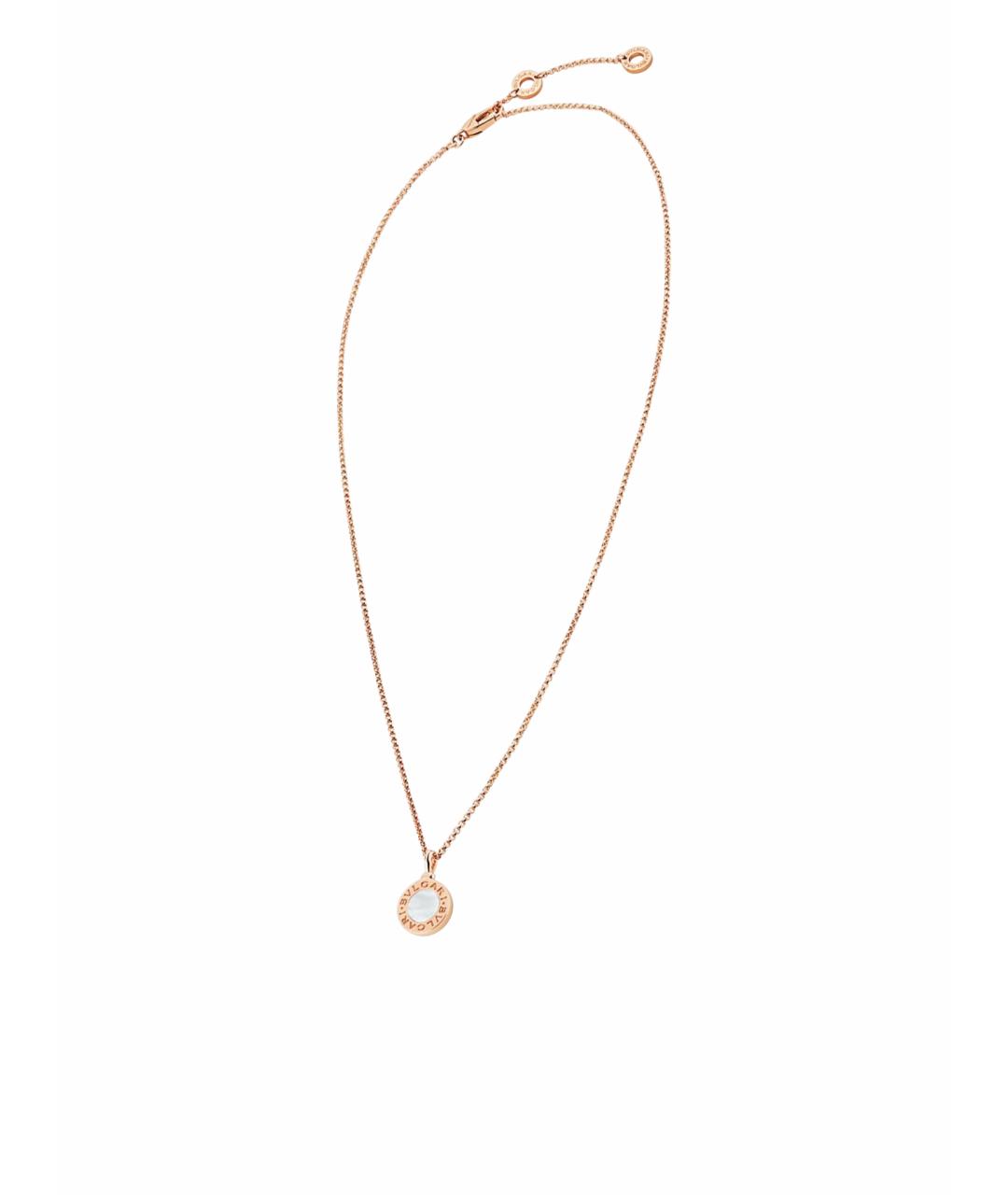 BVLGARI Золотая подвеска из розового золота, фото 1