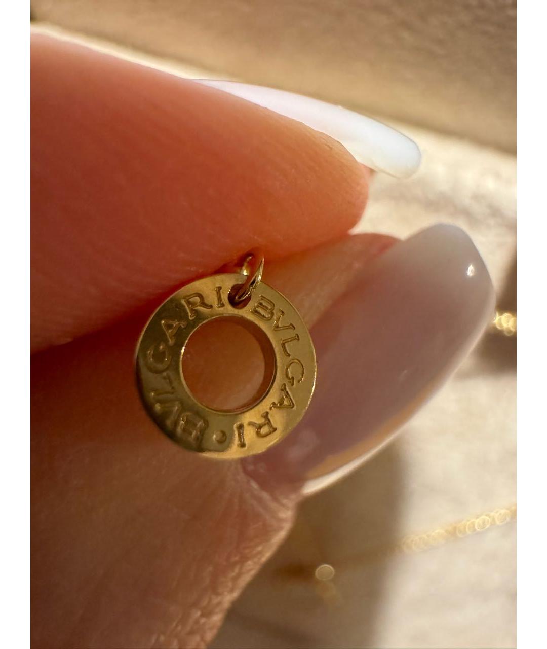 BVLGARI Золотая подвеска из розового золота, фото 8