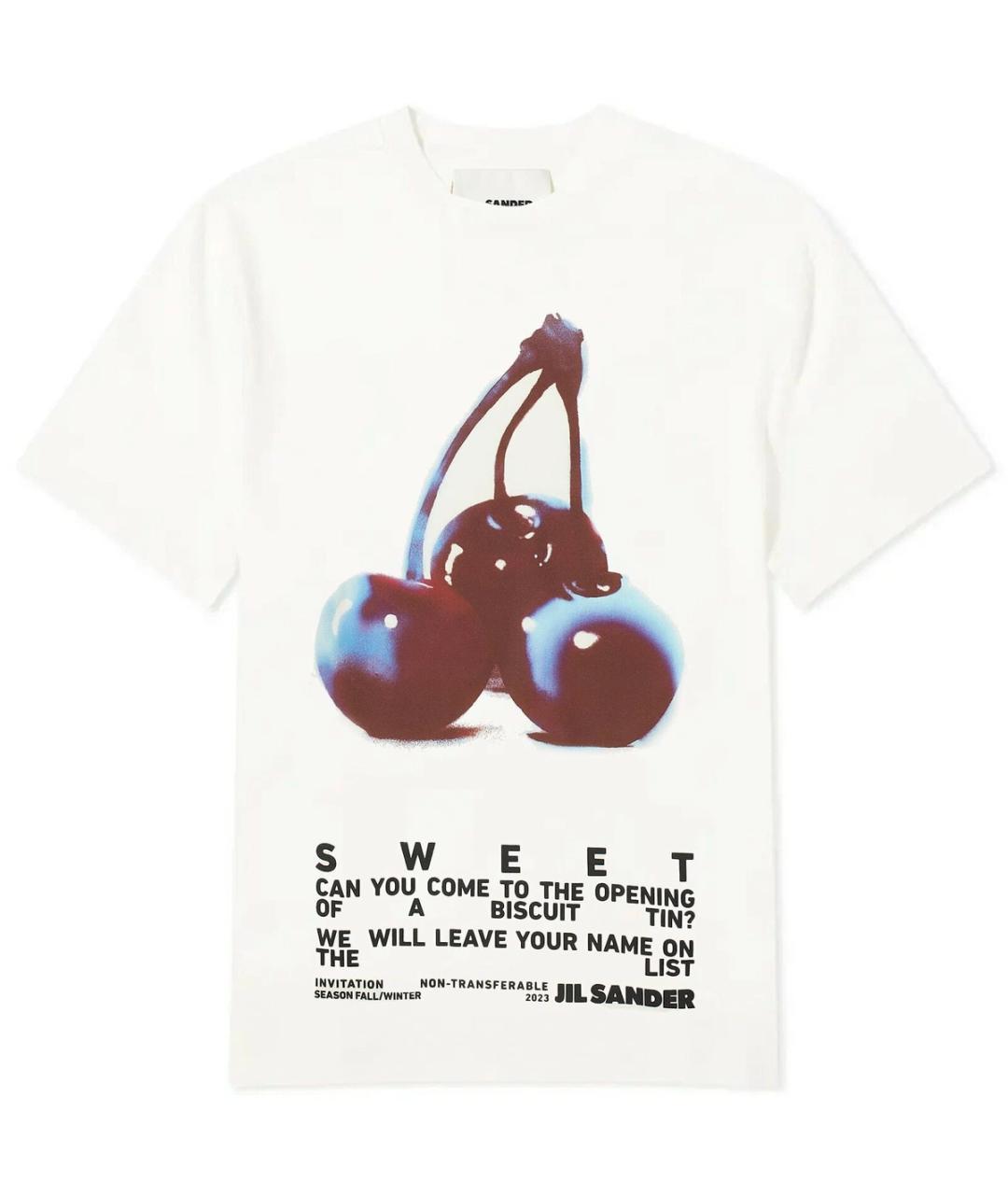 JIL SANDER Мульти хлопковая футболка, фото 6