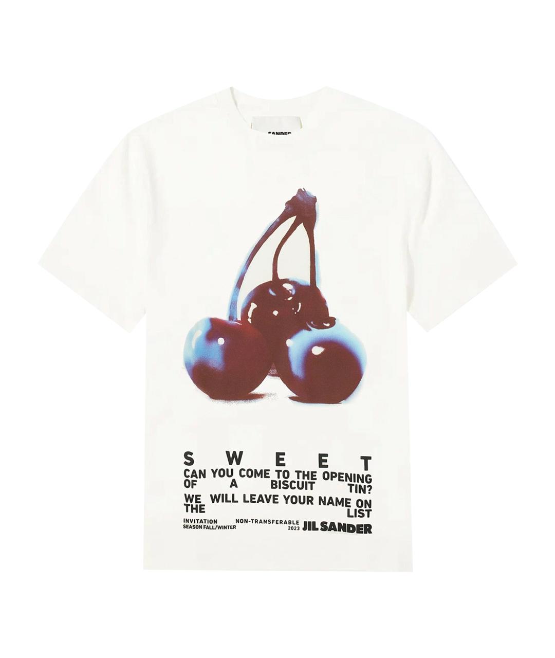 JIL SANDER Мульти хлопковая футболка, фото 1