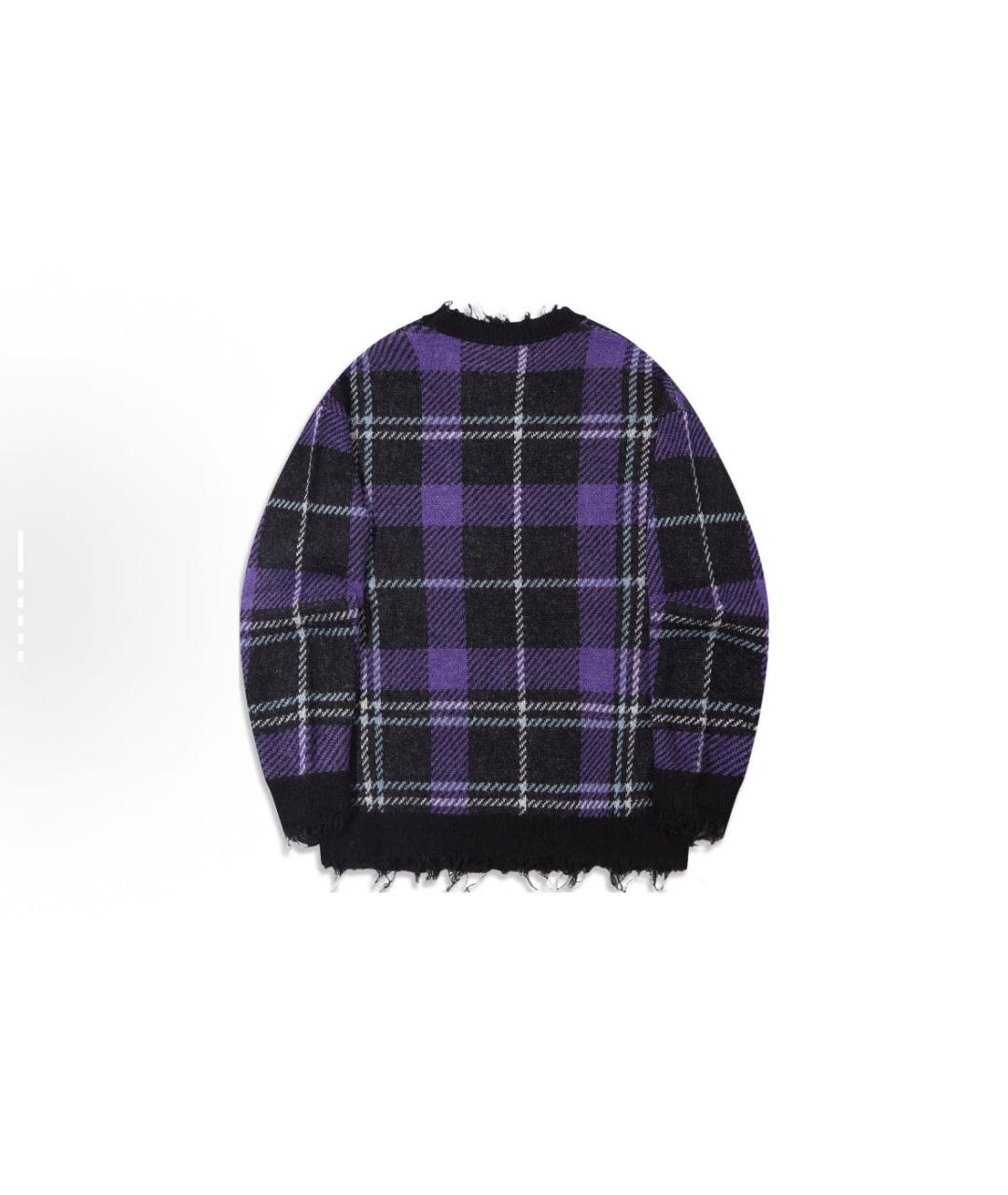 Pleasures Фиолетовый полиамидовый джемпер / свитер, фото 2