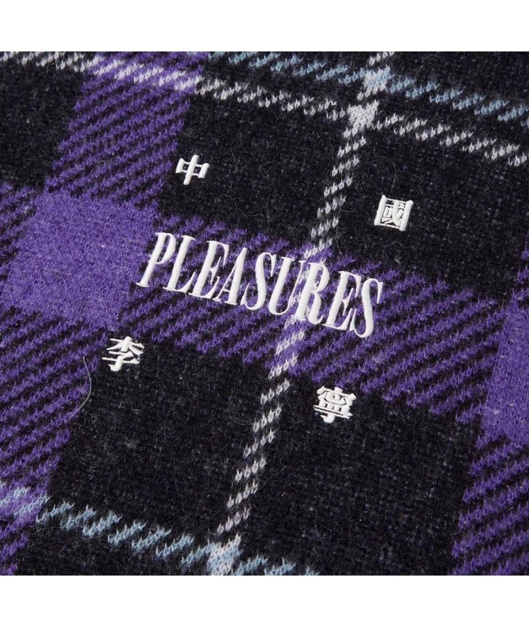 Pleasures Фиолетовый полиамидовый джемпер / свитер, фото 4