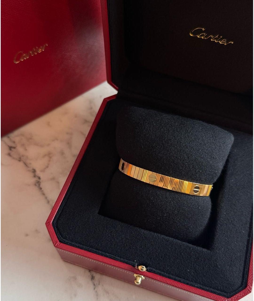 CARTIER Золотой браслет из желтого золота, фото 2