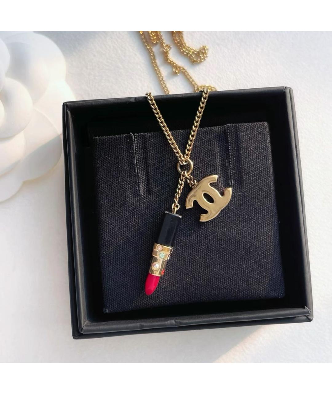 CHANEL Золотая подвеска, фото 5