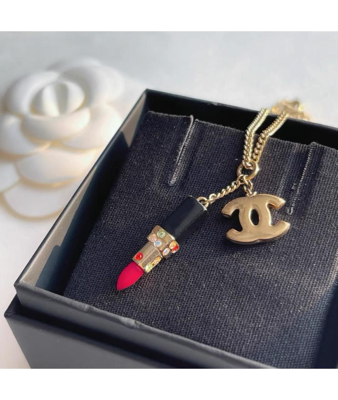 CHANEL Золотая подвеска, фото 3