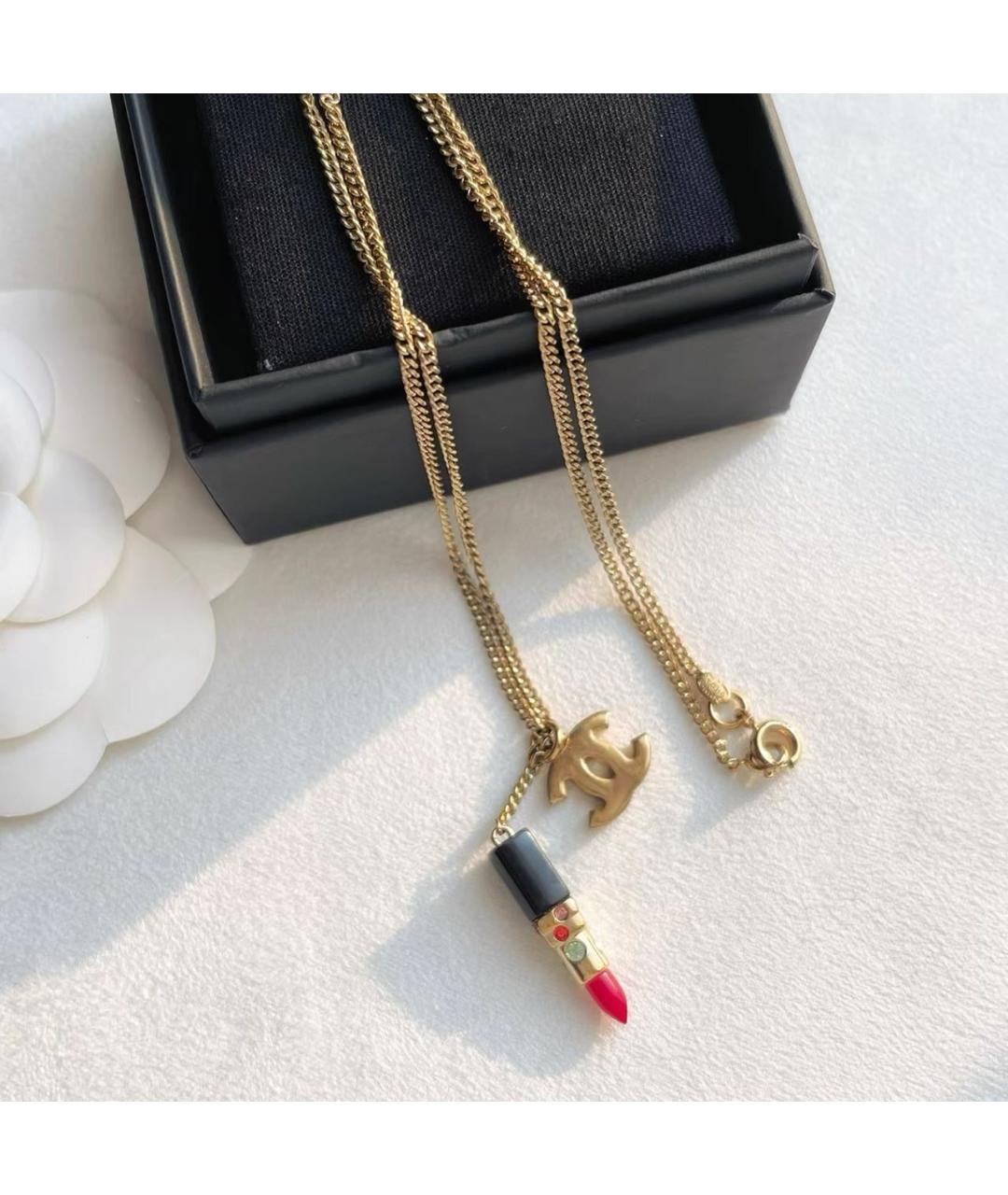 CHANEL Золотая подвеска, фото 2