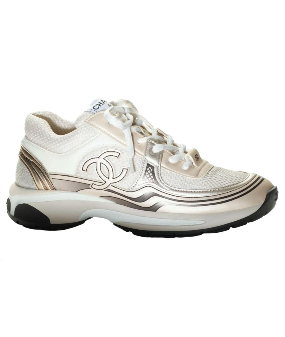 CHANEL Кожаные кроссовки, фото 1