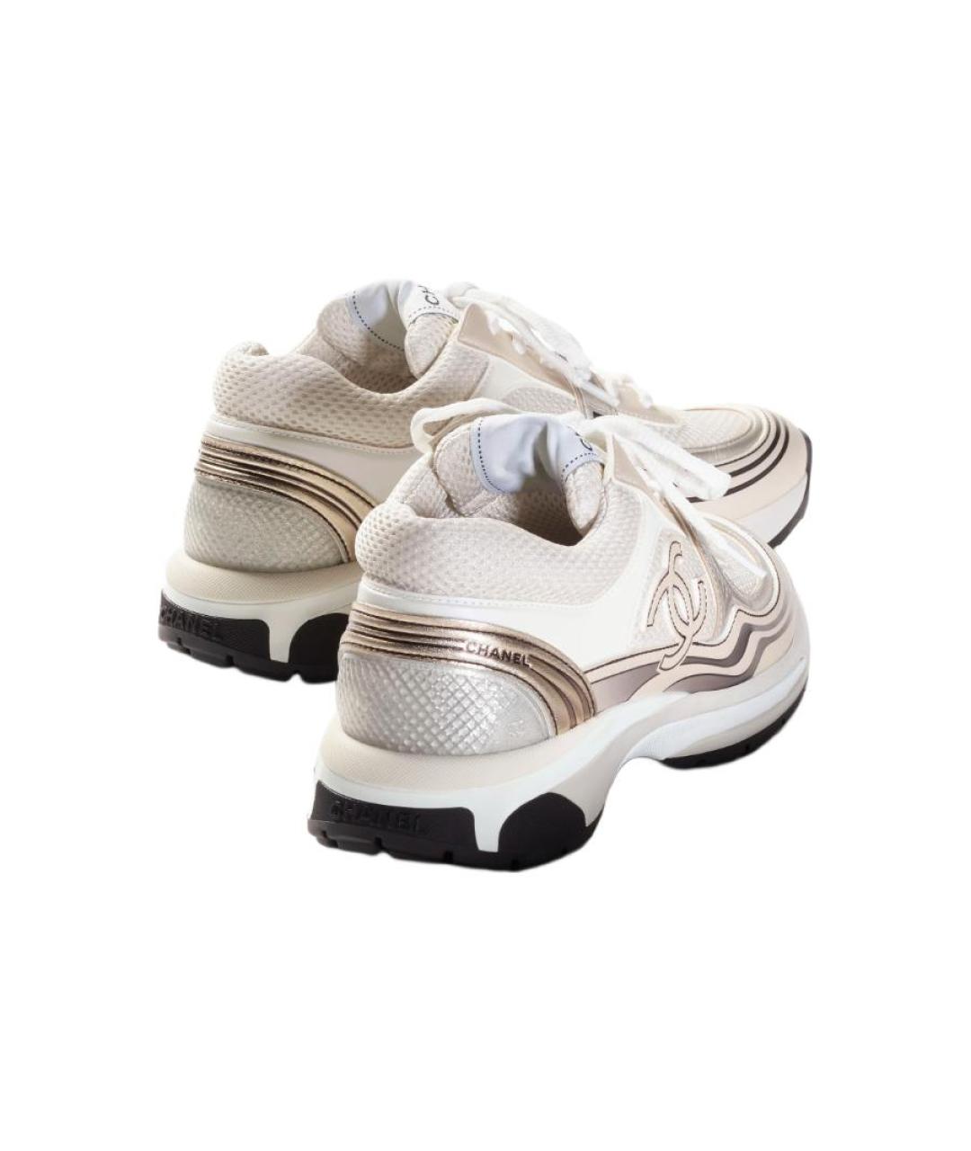 CHANEL Кожаные кроссовки, фото 5